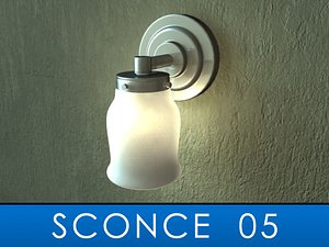 sconce bulb 3d model