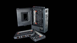 3D Tape Recorder  Compact Cassette model