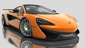 Mclaren 570s Technica BodyKit 3D