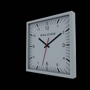 Home decorations-Wall clocks-PBR GAME READY Low-poly
