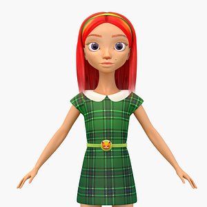 Cartoon Girl 2