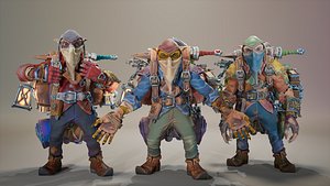 3D Goblin STY01 model
