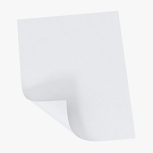 3D single paper sheet 04