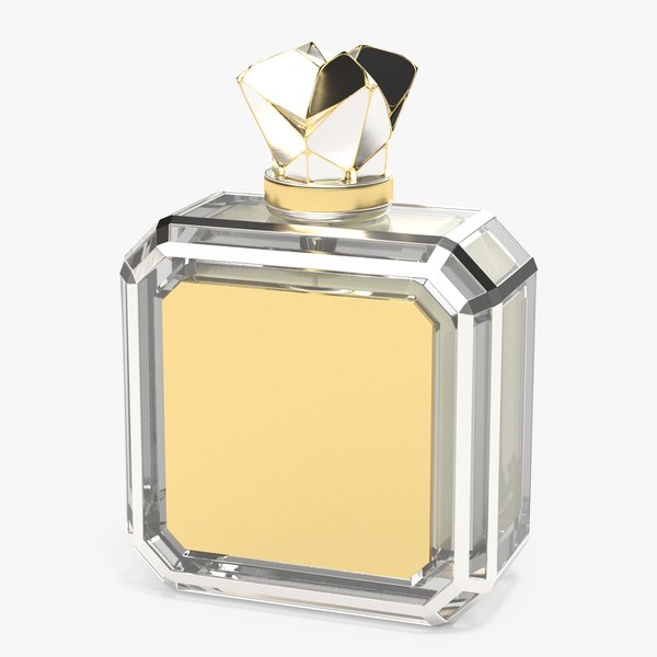 3D perfume luxury bottle model