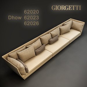 3d giorgetti dhow 62023 62026