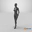 Female Mannequin Pose 06 3D model