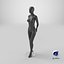 Female Mannequin Pose 06 3D model