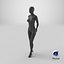 Female Mannequin Pose 06 3D model