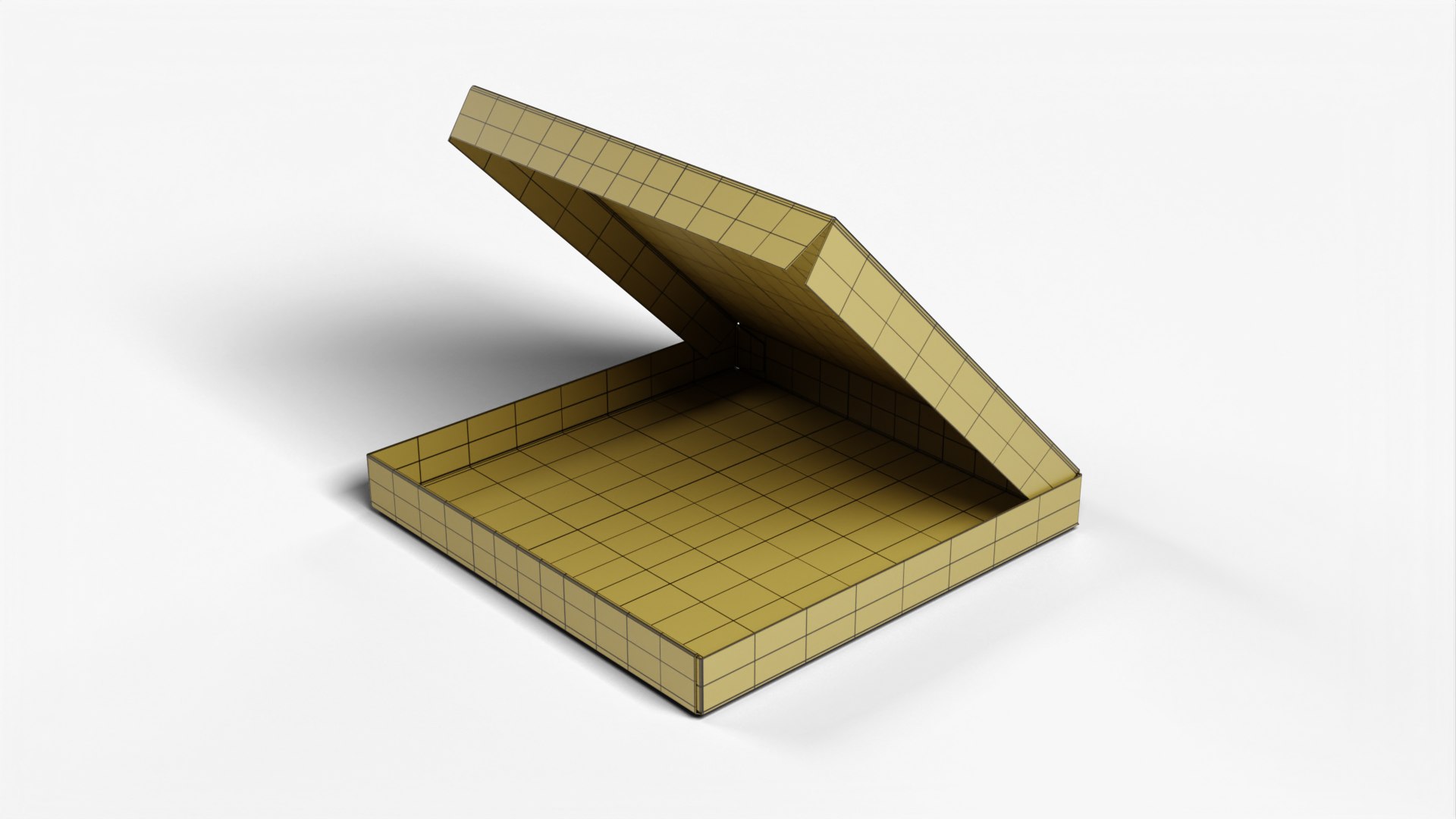 4-inch Kraft Paper Open Pizza Box model https://p.turbosquid.com/ts-thumb/Jw/edy5Z4/CY/wireframe_13/jpg/1662379954/1920x1080/fit_q87/e7b9dd8dfd34ccd33d5d3d182254e17b13d0bbf3/wireframe_13.jpg