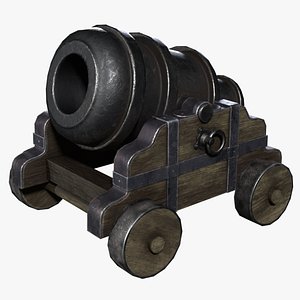 Old Cannon 3D model