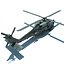 3D model 2 helicopter