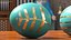 Colored Easter Eggs Set