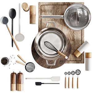3D Kitchen set06