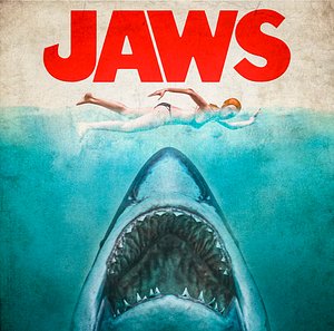 JAWS 3D Poster