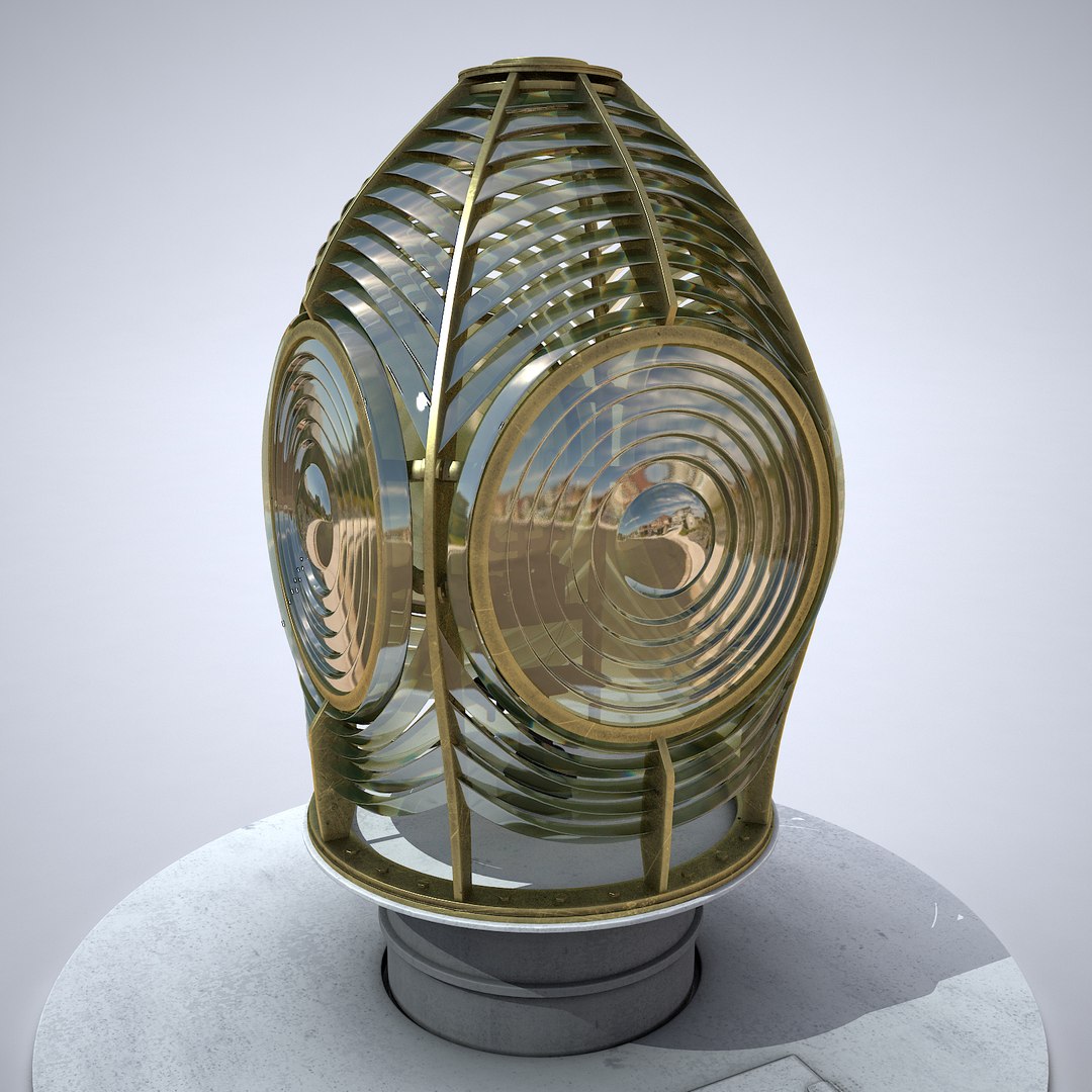 Fresnel Lens 3d Model