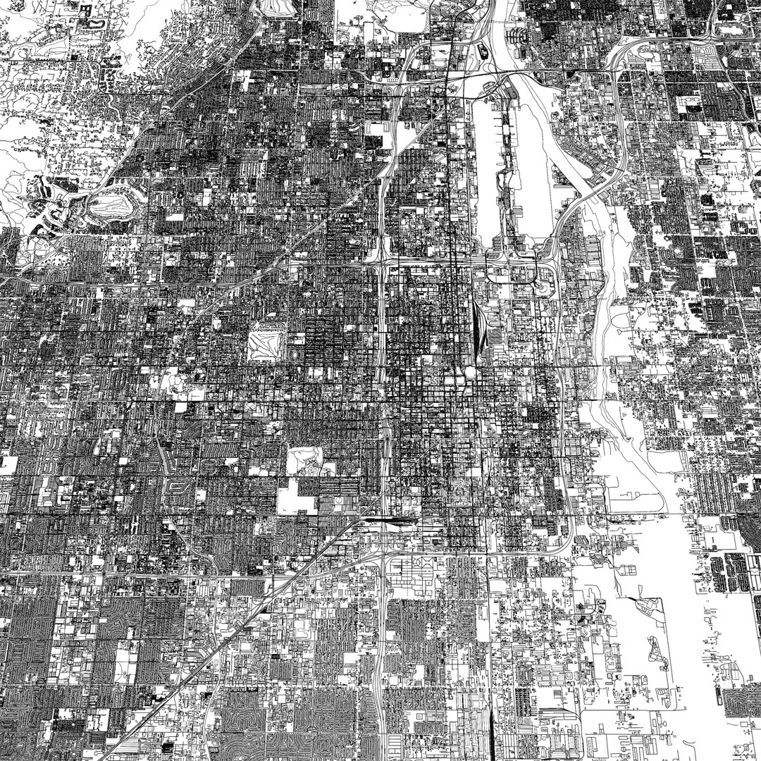 3D Model Phoenix Arizona USA - City And Urban - TurboSquid 2324222