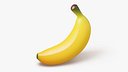Banana Fruit Stylized