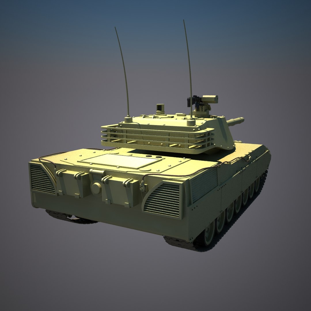 3d Model Tank Of-40 Mk Ii