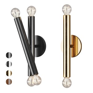 3D Trace Sconce West Elm model