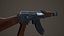 Ak-47 LowPoly Game Ready