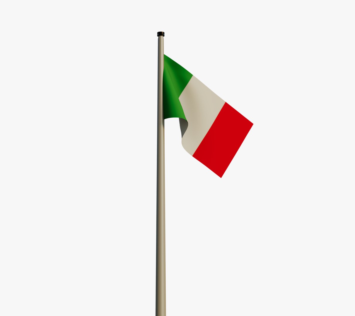 3D Italian flag https://p.turbosquid.com/ts-thumb/Jx/6kMA8V/wv/flag3/jpg/1726399111/1920x1080/fit_q87/6f9390e4476999a5c6107f81ad78365448b05cb9/flag3.jpg