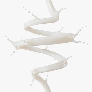 Milk Splash Spiral