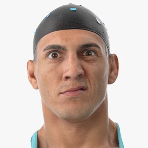 3D mike human head nose