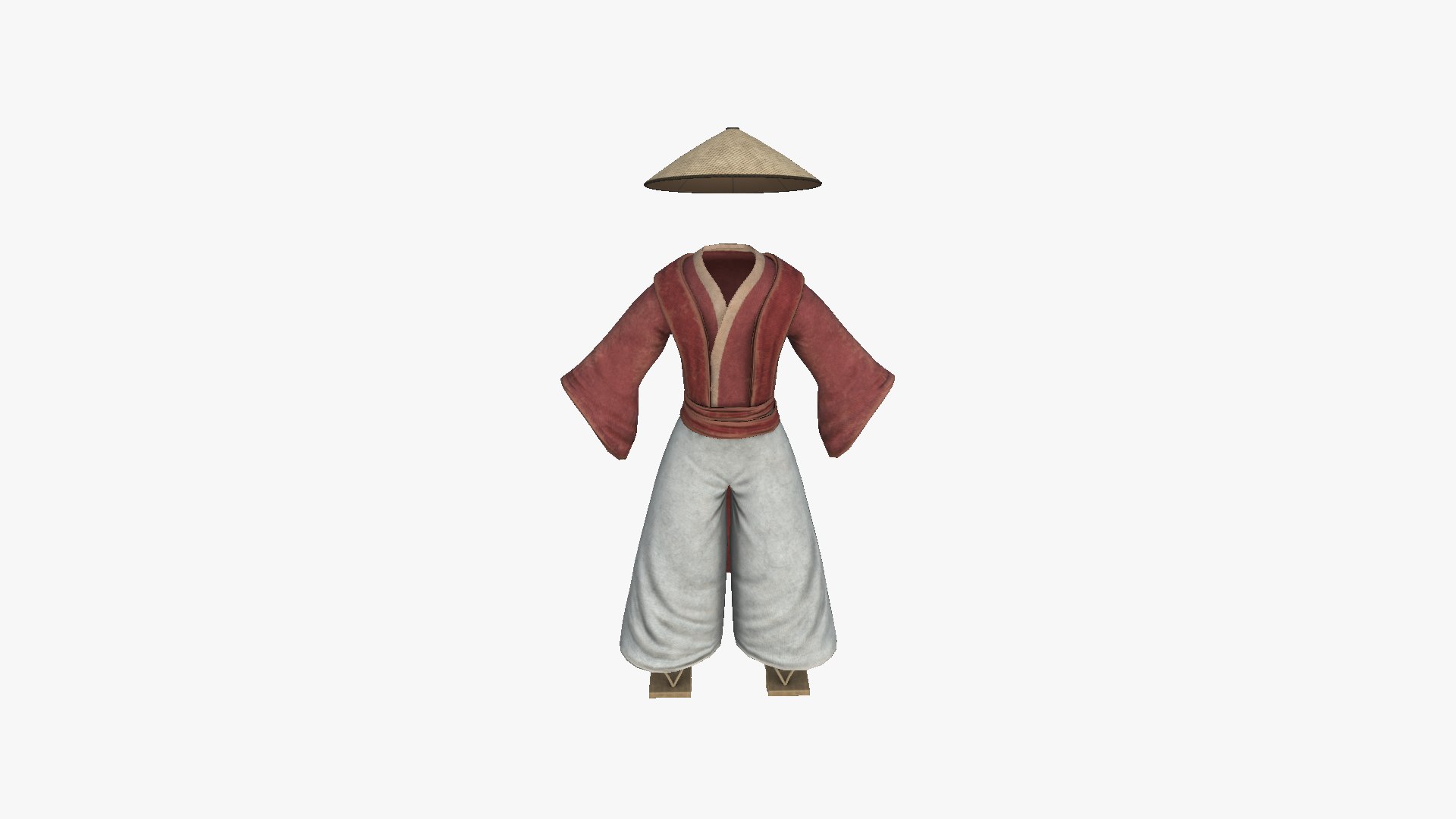 Samurai Old Outfit A06 Red - Character Clothing Design 3D model https://p.turbosquid.com/ts-thumb/Jx/FzkjHh/hA/r63/png/1705617760/1920x1080/fit_q87/65b16bdda37d6e9a3b149b7c039491e8167c5e0a/r63.jpg