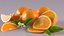 orange fruit 3D model
