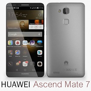 3d model huawei ascend mate 7