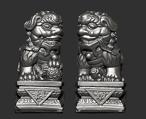 lion guardian 3D