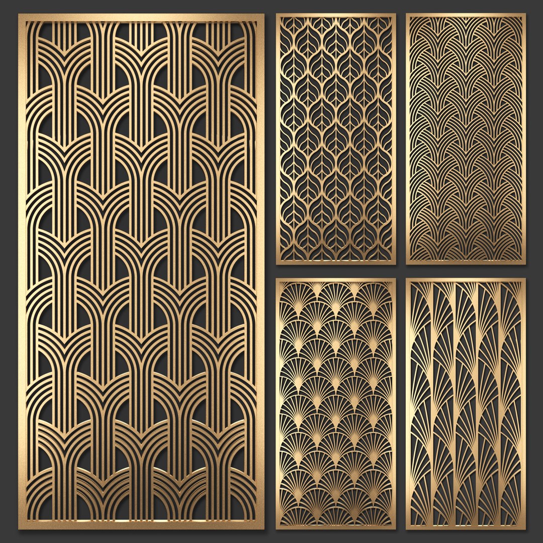 Decorative partitions model - TurboSquid 1518665
