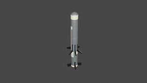 3D model Javelin Missile