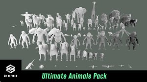 3D model AnimalsUltimate Bundle Pack
