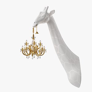 GIRAFFE IN LOVE WALL LAMP by QEEBEE 3D