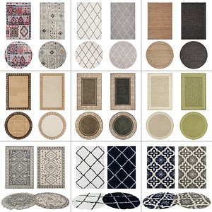 9 in 1 Rug Collection No 24 3D