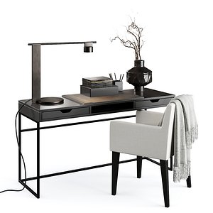 3D Zander Desk on Off Lamp