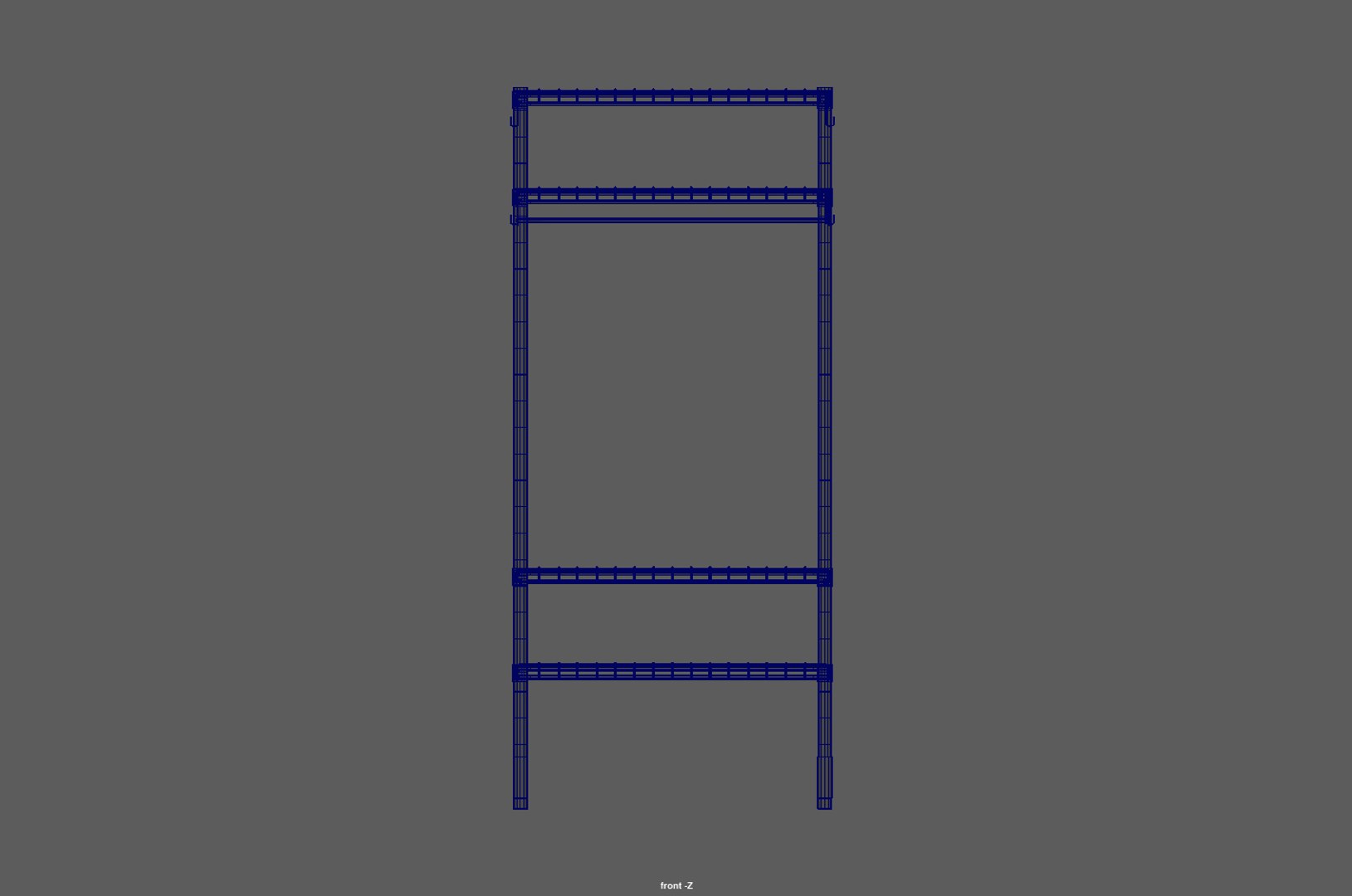 3D Stainless Steel Wire Rack - TurboSquid 2296232