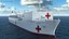 usns mercy t ah 3D model