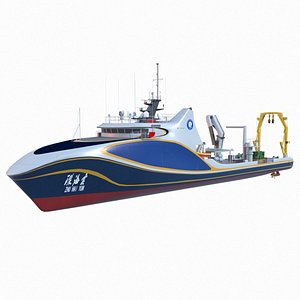 3D Scientific Research Ship-Zhuhai Yun