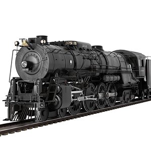 santa fe steam locomotive model