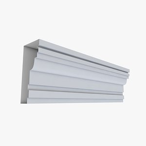 Cornice 193 Straight 3D model