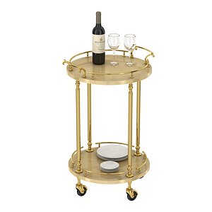Bar cart trolley by Aldo Tura