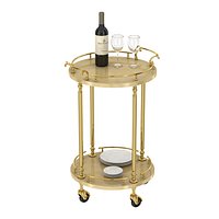 Bar cart trolley by Aldo Tura