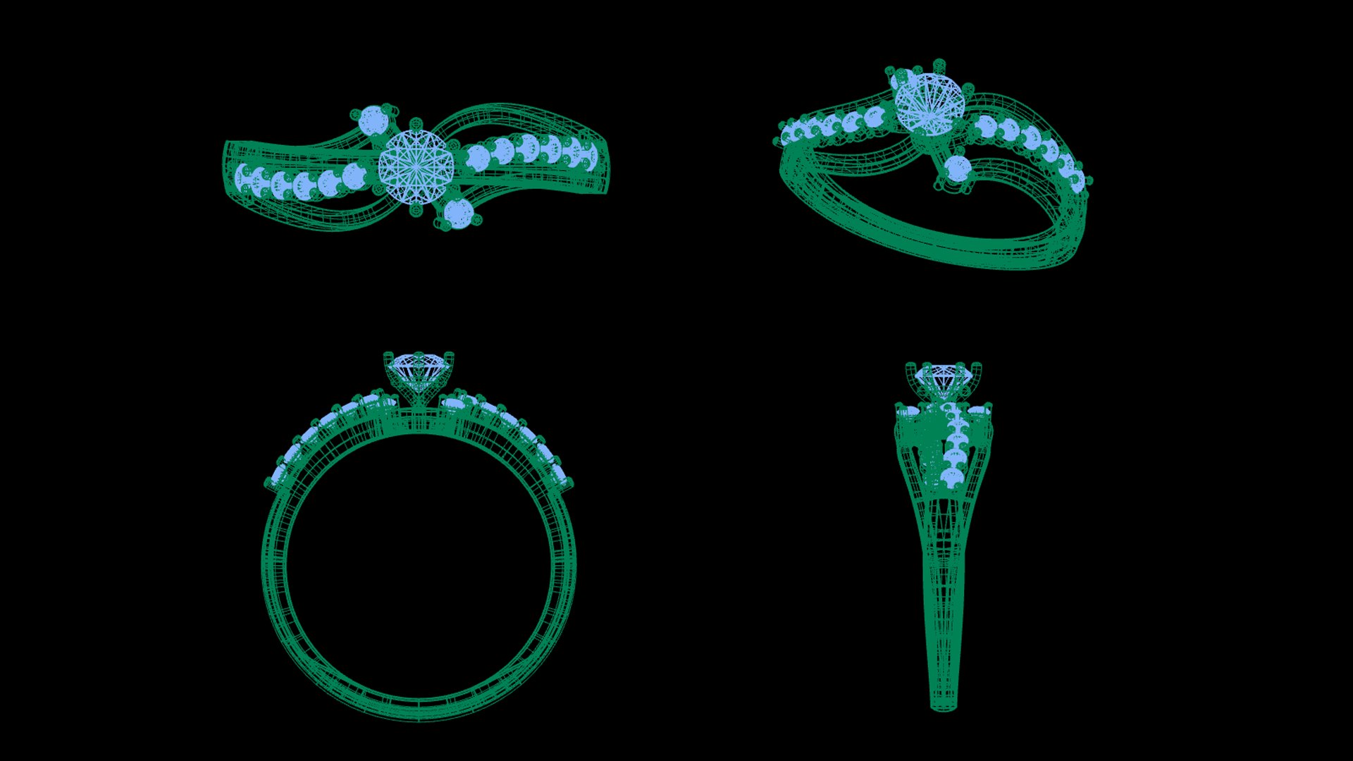 3D Solitaire Ring - TurboSquid 2180161