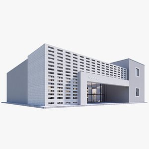 3D hostel model