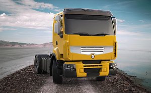 3D model games truck ready