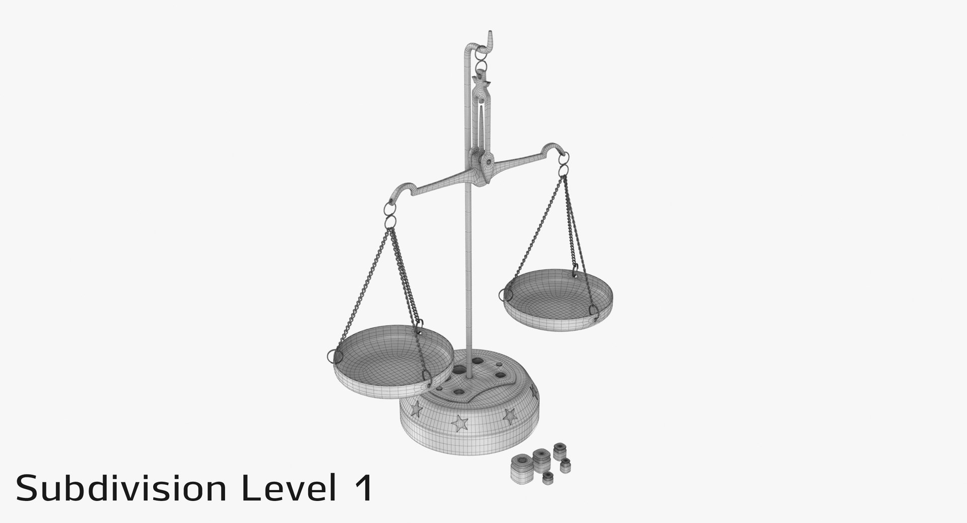 balance scales weights 3D model https://p.turbosquid.com/ts-thumb/Jy/CMENcv/v1wbnyqL/scale_subd10001/jpg/1585565103/1920x1080/fit_q87/77dd09b06b2f72a2799a1d2085c24c81b0ee0ae2/scale_subd10001.jpg