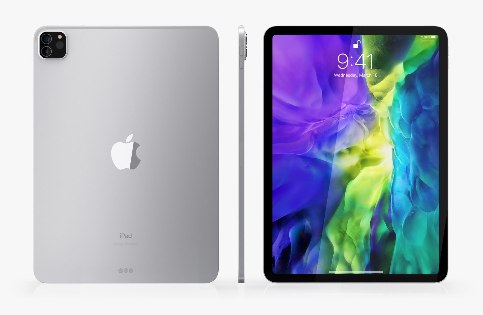 3D model Apple Electronics Collection 2022 https://p.turbosquid.com/ts-thumb/Jy/G5QPKv/gJ/ipad_pro_11inch_2020_silver_02/jpg/1638826467/1920x1080/fit_q87/02cfe4236cf56d9979d9f38b027788bebd6f1e3d/ipad_pro_11inch_2020_silver_02.jpg