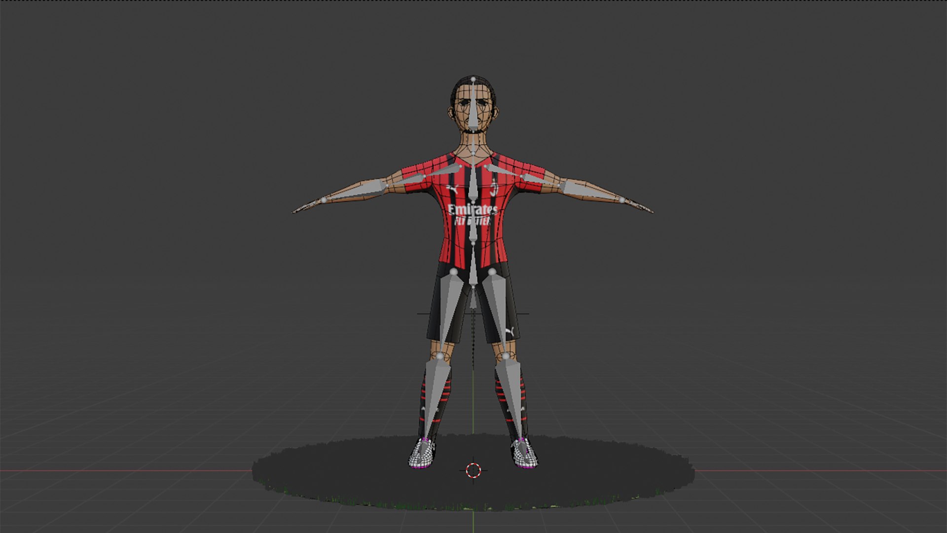 Zlatan Ibrahimovic 3d Turbosquid 1822034